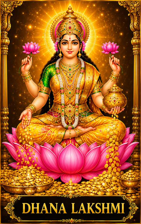 Ashta Lakshmi II: Dhana Lakshmi | Wealth, Financial Prosperity & Abundance | Premium Morphic Field | Dynamic Energy Field