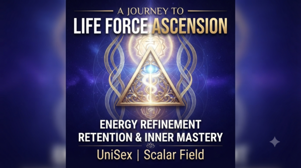 Life Force Ascension - Energy Refinement, Retention & Inner Mastery UniSex | Scalar Field