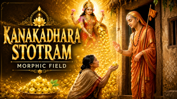 Kanakadhara Stotram – Golden Grace of Lakshmi for Abundance & Prosperity 100,008× | Premium Morphic Field | Dynamic Energy Field