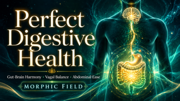 Perfect Digestive Health: Gut-Brain Harmony, Vagal Balance, & Abdominal Ease | Premium Morphic Field | Dynamic Energy Field