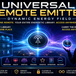 How to Broadcast Your Energetic Library Anywhere | Universal Remote Emitter | Dynamic Energy Field