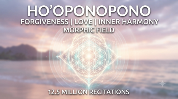 Ho'oponopono | 12.5 Million Recitations | Forgiveness, Love & Inner Harmony | Premium Morphic Field | Dynamic Energy Field